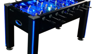 Azure Foosball Table – Isolated Image