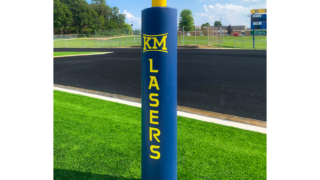 fb4gplogo_navy-football-goal-post-pads-with-custom-yellow-logo-front-1 -gallery