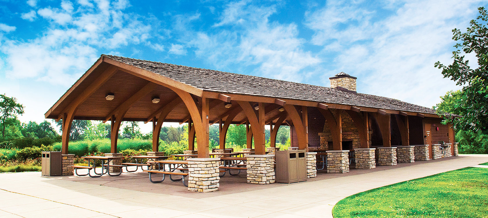 Park shelter area