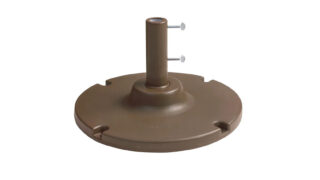35 lb Umbrella Base with 10 in Stem – Bronze – gallery