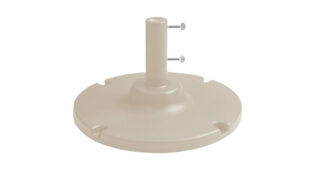 35 lb Umbrella Base with 10 in Stem – Sand – gallery