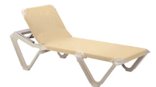 Nautical Chaise Lounge – Khaki and Sandstone – product – gallery