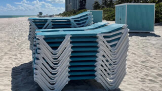 Nautical Chaise Lounge – Turquoise – Stacked – gallery