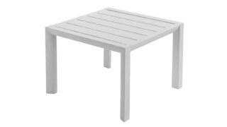 Sunset 20 x 20 Low Table – Glacier White – front – gallery