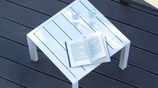 Sunset 20 x 20 Low Table – Glacier White – gallery