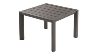 Sunset 20 x 20 Low Table – Volcanic Black – front – gallery