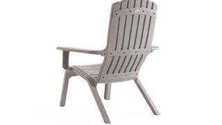 Westport Adirondack Chair – Barn Gray – Back – gallery