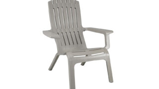Westport Adirondack Chair – Barn Gray – front – gallery