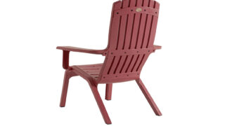 Westport Adirondack Chair – Barn Red – Back – gallery