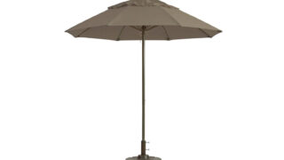 Windmaster 7.5′ Round Umbrella – Taupe – gallery